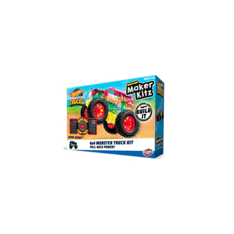 Crea tu hot wheels monster truck maker kitz pull back