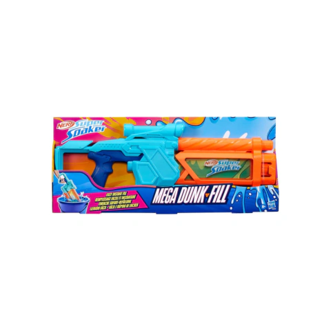 Nerf Super soaker pistola de agua Mega Dunk Fill HASBRO