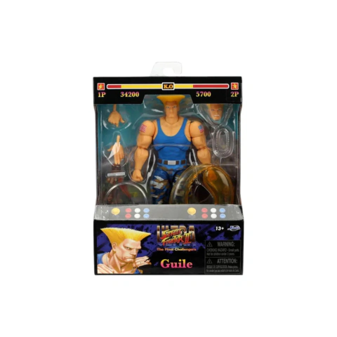 Muñeco Guile Street Fighter 2 JADA TOYS