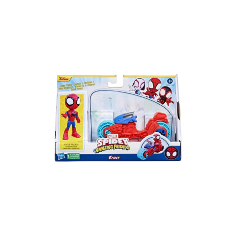 Disney marvel Spidey muñeco + vehiculo HASBRO