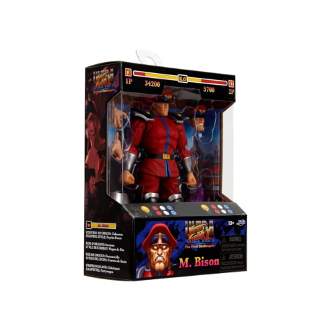 Muñeco M Bison Street Fighter 2 JADA TOYS