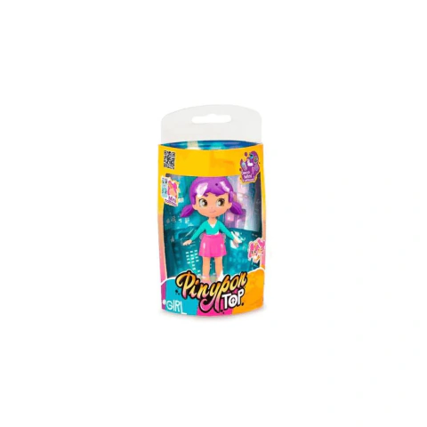 Muñeca Top Style con stickers mini tattos PINYPON