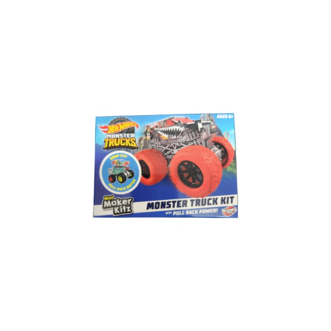 Crea tu hot wheels monster truck maker kitz pull back