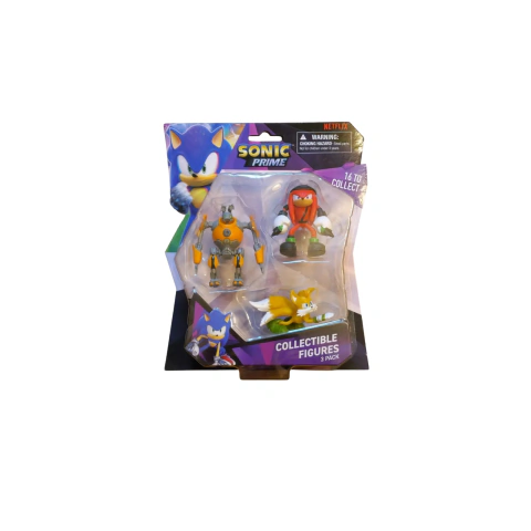 Sonic Prime pack 3 figuras coleccionables