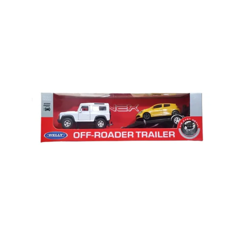 Auto Off Roader Trailer esc 1:43 WELLY NEX