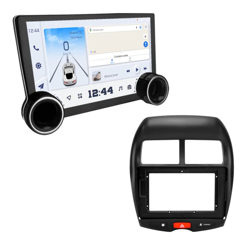 Central Multimidia ASX 10/16 13pol Android Carplay 6gb 128gb - comprar online