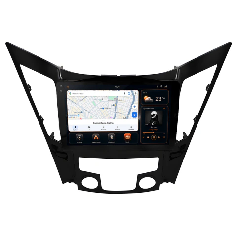 Multimídia Adak I-PROS Sonata 2011 a 2016 9pol Octacore Android Auto e Carplay