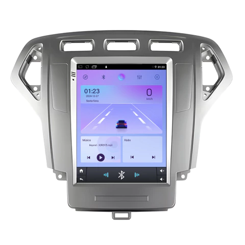 Central Multimidia Tesla Mondeo 07/10 9,7pol Android Carplay Octacore 4gb 64gb - comprar online