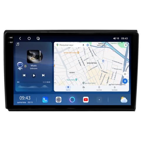 Central Multimídia Fiat Bravo 10/16 9pol Octacore Android Carplay 12/256gb - comprar online