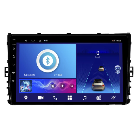 Multimídia Polo / Nivus / Virtus / Tcross 17/23 9pol Octacore Android Carplay 4/64gb - comprar online
