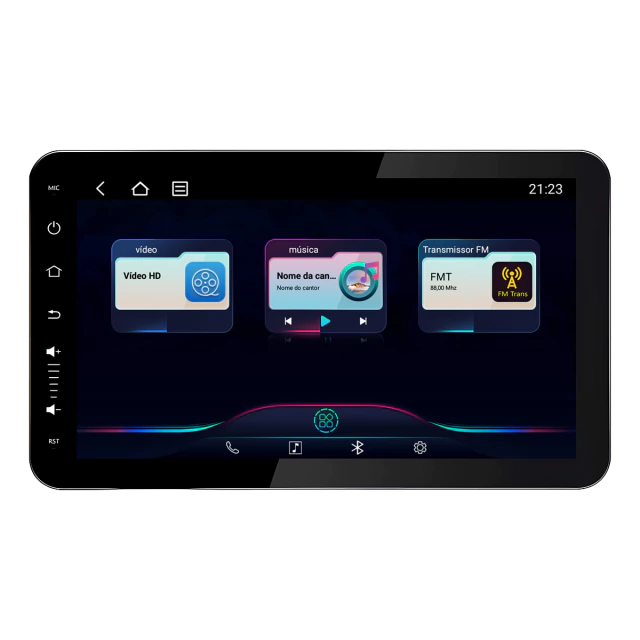Monitor de Acoplar 10,1" Android 2GB/32GB CarPlay Universal