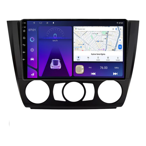Central Multimídia Adak BMW 118i 07/11 9pol Octacore Android Carplay 4/64gb WF - comprar online