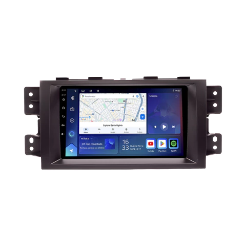 Central Multimídia Uppertech Mohave 09/19 9pol Octacore Android Carplay 6/128gb - comprar online