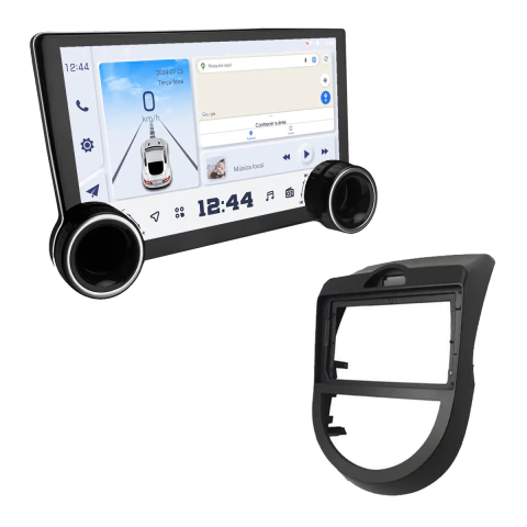 Central Multimidia Kia Soul 09/11 13pol Android Carplay 6gb 128gb - comprar online