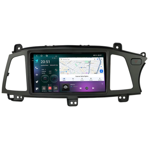 Multimídia Cadenza 10/17 9pol Octacore Android Carplay 4/64gb GPS