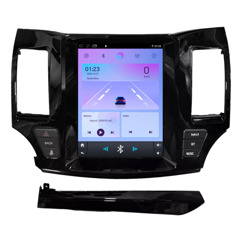 Central Multimidia Tesla Lancer 09/22 9,7pol Android Carplay Octacore 4gb 64gb - comprar online
