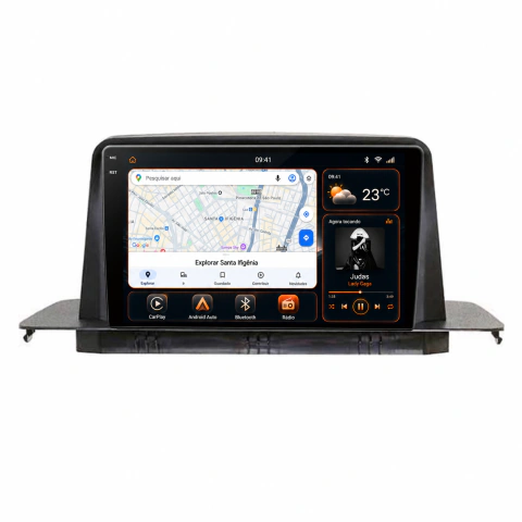 Multimídia Adak I-PROS C3 2013 a 2019 9pol Octacore Android Auto e Carplay