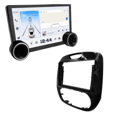 Central Multimidia Captur 17/23 13pol Android Octacore Carplay 6gb 128gb - comprar online