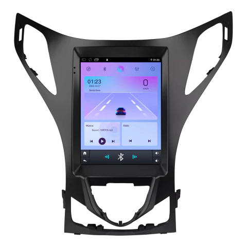 Central Multimídia Tesla Azera 11/12 9,7pol Android Auto Carplay Octacore 4gb 64gb - comprar online