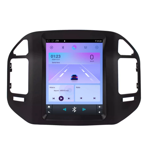 Central Multimidia Tesla Pajero Full 00/07 9,7pol Android Carplay Octacore 4gb 64gb - comprar online