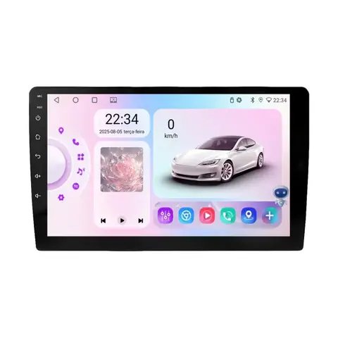 Central Multimidia Grand Vitara 2010 9pol Octacore Android Auto e Carplay