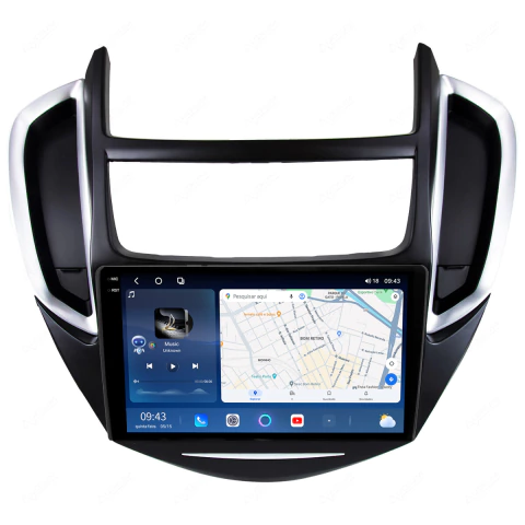 Central Multimídia Tracker 13/16 9pol Octacore Android Carplay 12/256gb - comprar online