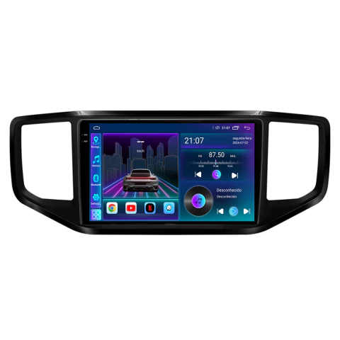 Central Multimídia Uppertech Amarok 17/23 9pol Octacore Android Carplay 6/128gb - comprar online