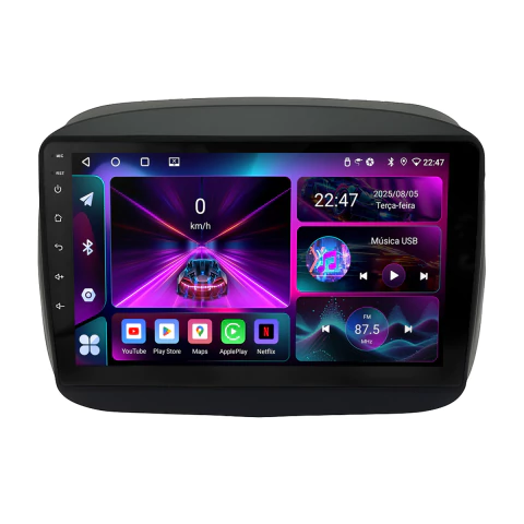 Central Multimidia Mobi 16/25 9p Android 14 Carplay 2gb 64gb - comprar online