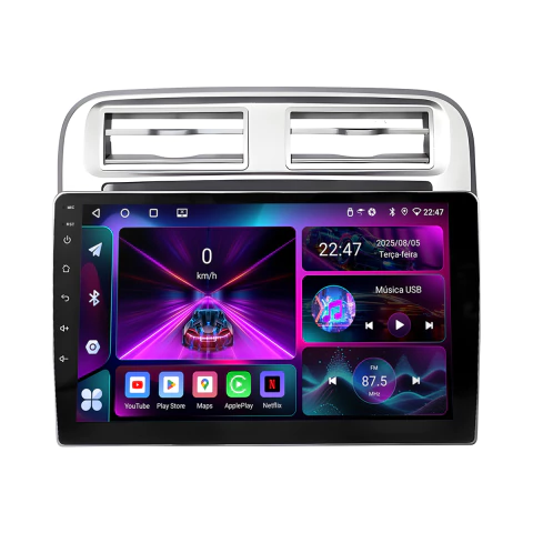 Central Multimídia Punto 08/14 9pol Android Carplay 2/64gb - comprar online