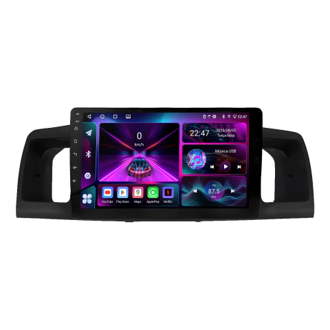 Central Multimidia Fielder 03/07 9p Android 14 Carplay 2gb 64gb - comprar online