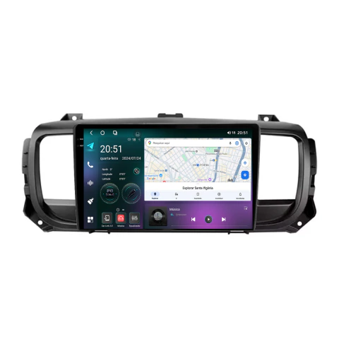 Multimídia Jumpy / Expert / Scudo 17/22 9pol Octacore Android Carplay 4/64gb GPS