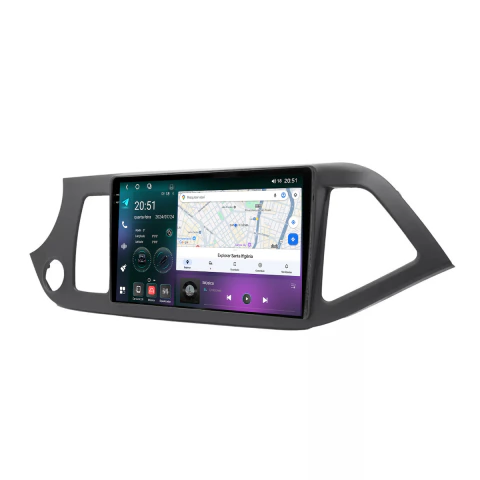Multimídia Picanto 13/18 9pol Octacore Android Carplay 4/64gb GPS