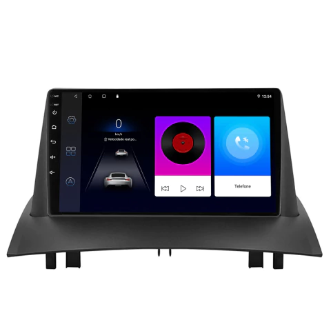 Central Multimidia Megane 03/09 9p Adak G2 Android 14 Carplay 2gb 64gb - comprar online