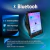 Central Multimidia Tesla Compass 16/21 9,7pol Android Carplay 2gb 32gb - loja online