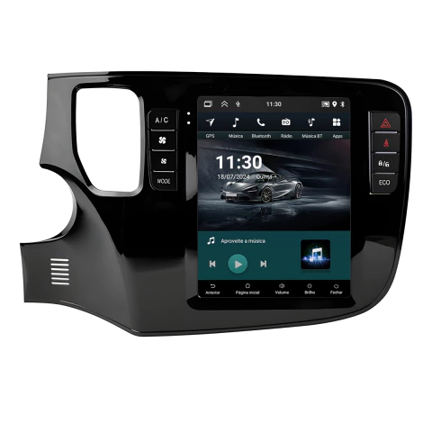 Central Multimidia Tesla Outlander 14/21 9,7pol Android Carplay 2gb 32gb - comprar online