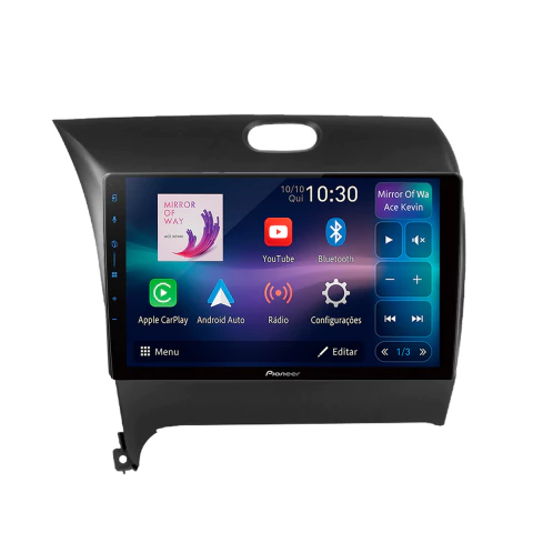 Central Multimidia Pioneer Cerato 13/23 9pol Carplay Android Auto - comprar online