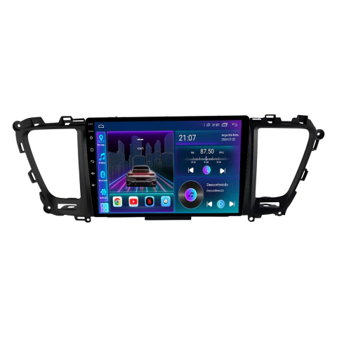 Central Multimídia Uppertech Carnival 15/19 9pol Octacore Android Carplay 6/128gb - comprar online