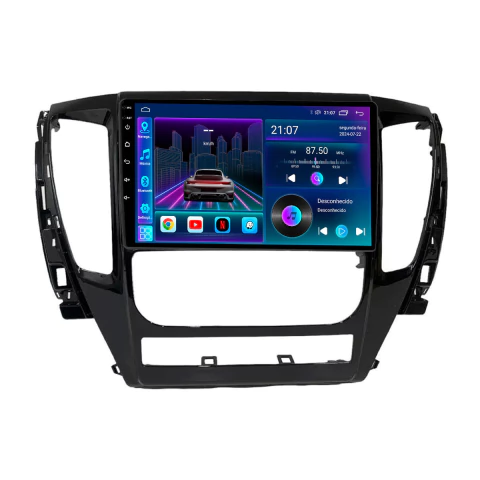 Central Multimídia Uppertech Pajero Sport 18/20 9pol Octacore Android Carplay 6/128gb - comprar online