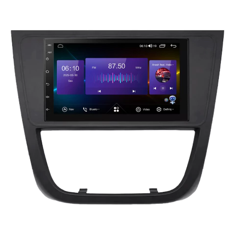 Central Multimídia Gol / Saveiro / Voyage G5 08/12 Qled 7p Android Auto Carplay 2gb 64gb Voz - comprar online