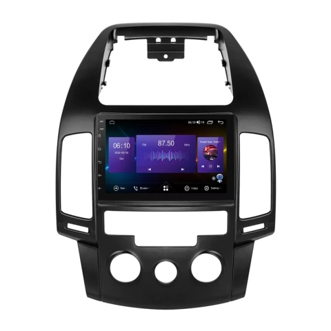 Central Multimídia i30 08/13 Qled 7p Octacore Android Auto Carplay 4gb 64gb Voz - comprar online