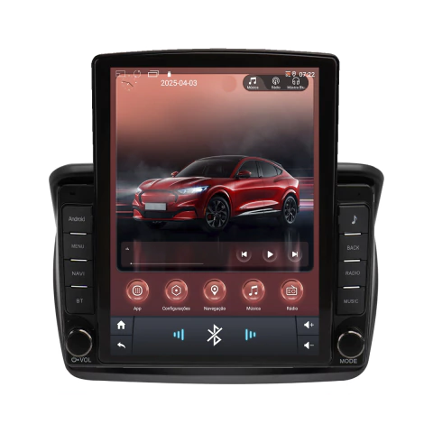 Central Multimidia Pajero Dakar / L200 Triton 2007 a 2016 9.7p Android Auto e Carplay