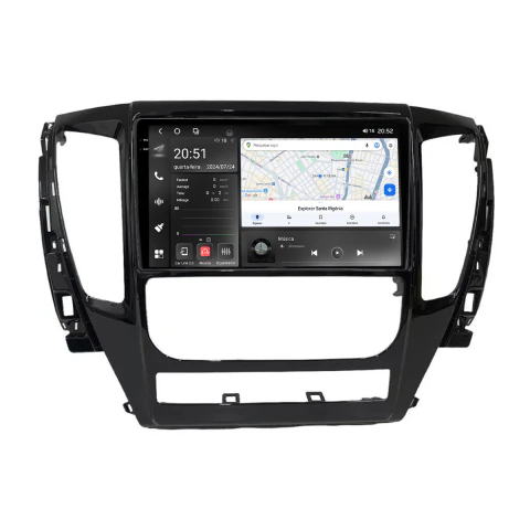 Multimídia Pajero Sport 18/20 9pol Octacore Android Carplay 6/128gb Wifi