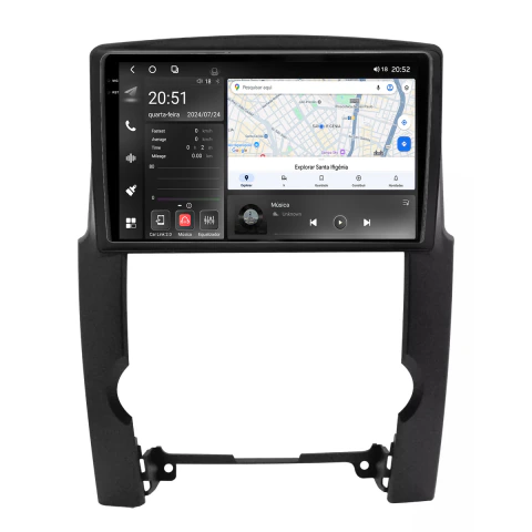 Multimídia Sorento 09/12 9pol Octacore Android Carplay 6/128gb Wifi