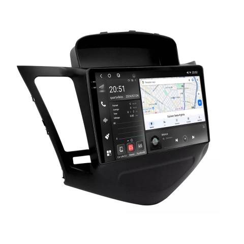 Multimídia Cruze 12/16 9pol Octacore Android Carplay 6/128gb Wifi