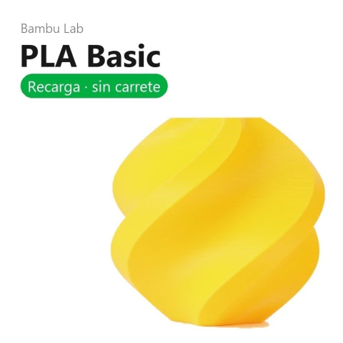 Filamento Bambu Lab PLA Basic Sin Carrete 1.75mm 1KG