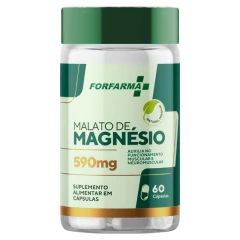 Magnésio Dimalato 590mg 60 Cáps Forfarma - buy online