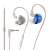 Auricular Lafitear Le3p-c Hifi Monitor Music Gamer Sport Mic Azul