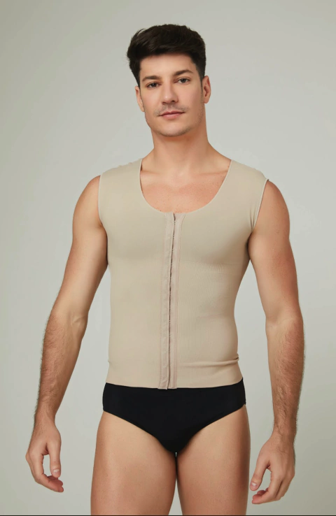 CINTA MED CIR COLETE MASC P GINECOMASTIA LONGO SEAMLESS - comprar online