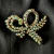 Anos 50 - Broche vintage grande estilo Juliana com cristais austríacos