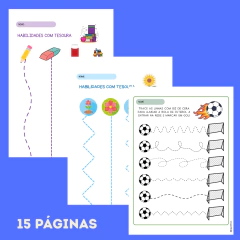 GRAFOMOTRICIDADE - 15 PÁGINAS